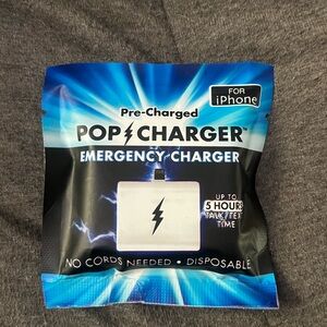 Pop Charger Emergency Charger for iPhone